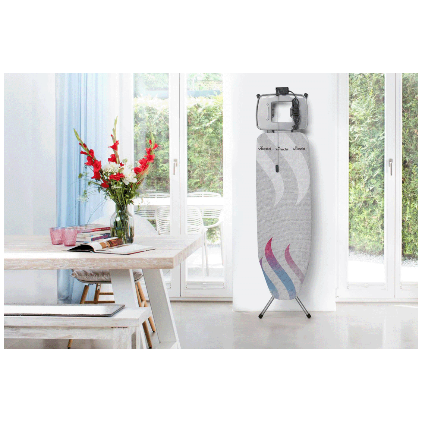 Vileda Daska za peglanje, 120 x 38 cm, Total Reflect Plus M - Ironing Board Total Reflect Plus M