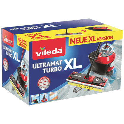 Vileda Set za čišćenje, rotirajući mop sa kantom, Ultramax Turbo XL