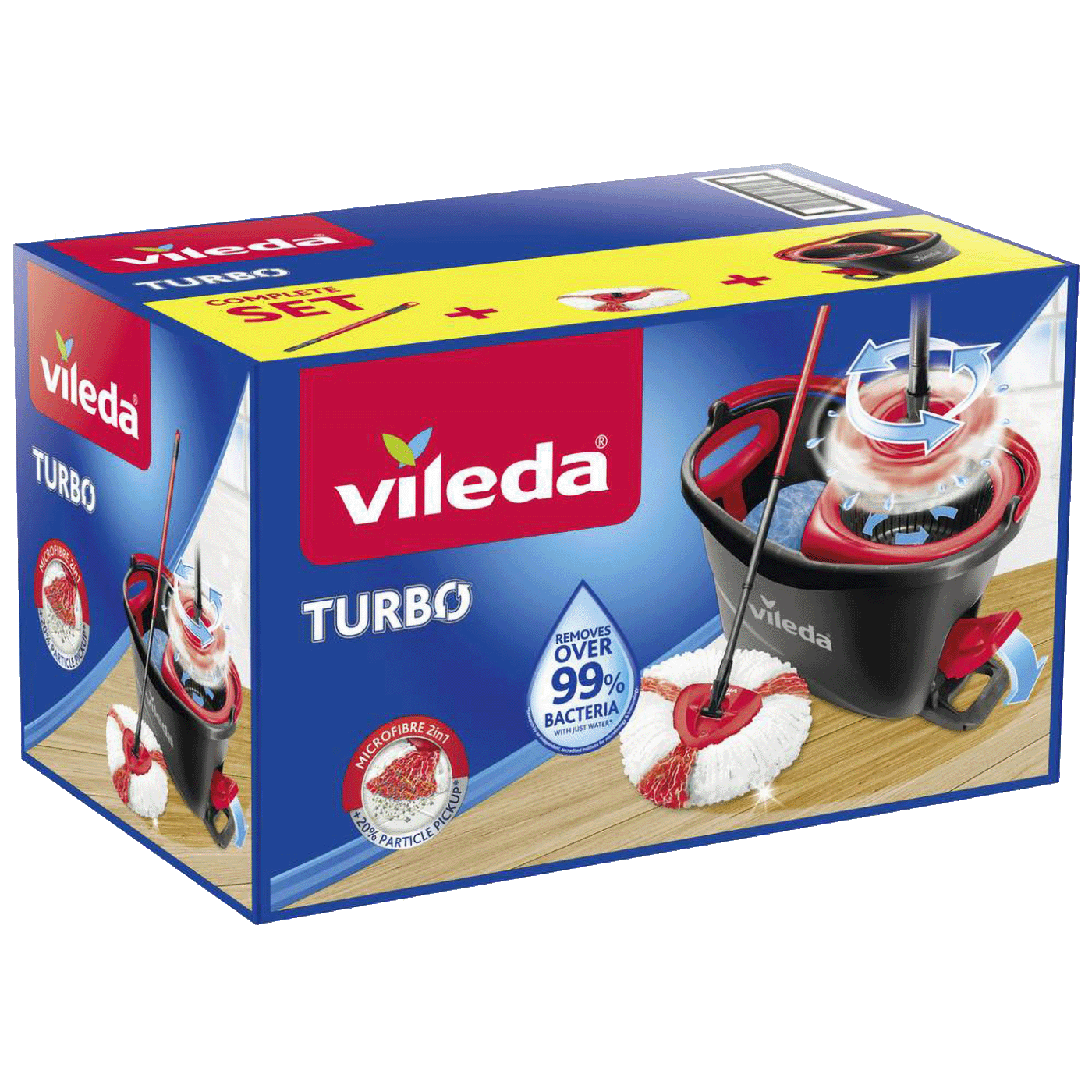 Vileda Set za čišćenje, Turbo EasyWring & Clean