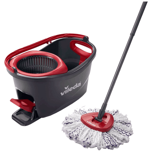 Vileda Set za čišćenje, mop sa kantom, 3in1 Turbo Spin Mop - Spin Mop Turbo 3w1 Microfibre