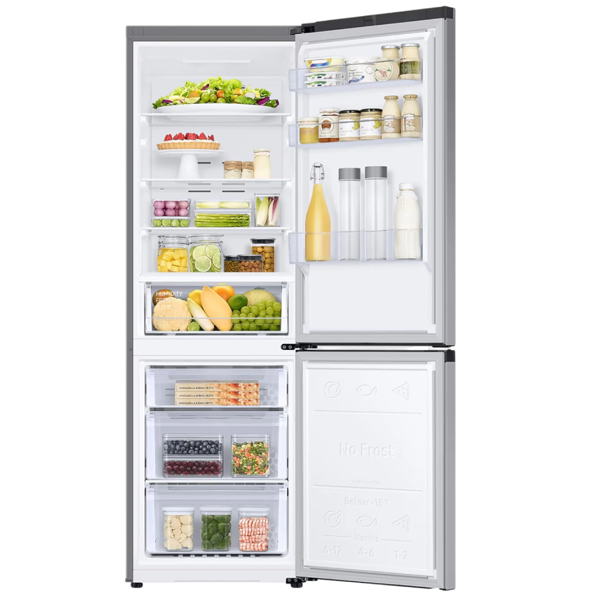 Samsung Frižider/zamrzivač, neto zapremina 344 lit.,NoFrost - RB34C602ES9/EK