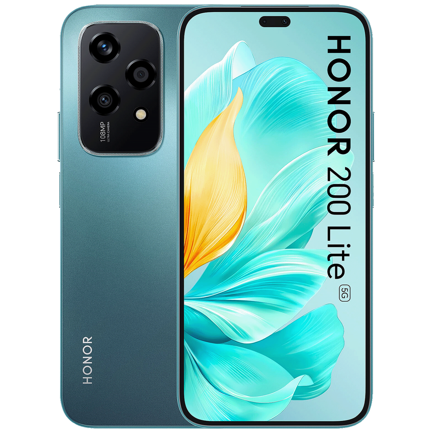 Honor Smartphone 6.7", Octa Core 2.4GHz, RAM 8GB, 108Mpixel - 200 Lite 5G 8GB/256GB Cyan Lake