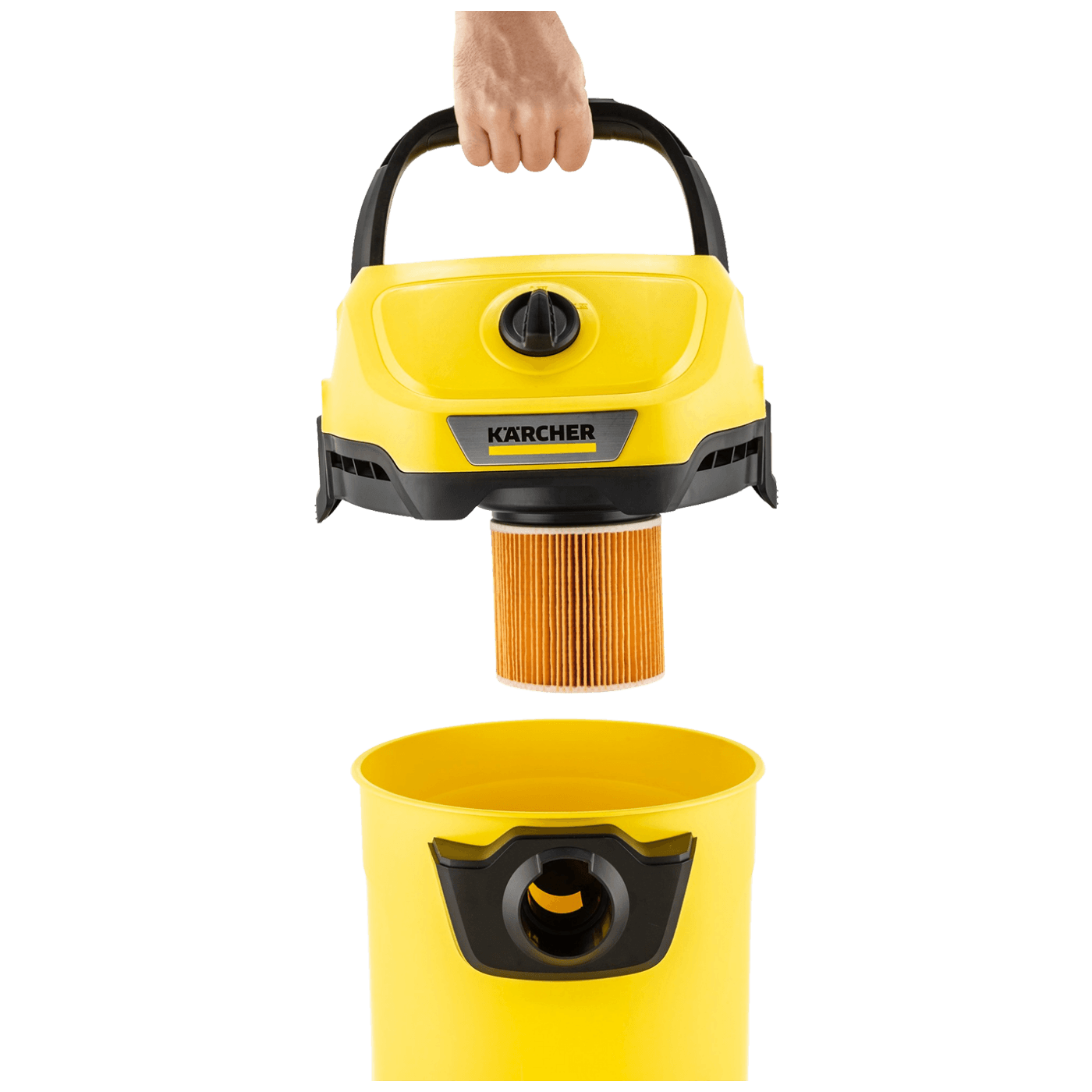 Karcher Usisavač za mokro/suho usisavanje, 1000W, spremnik 17 lit. - WD 3 V-17/4/20