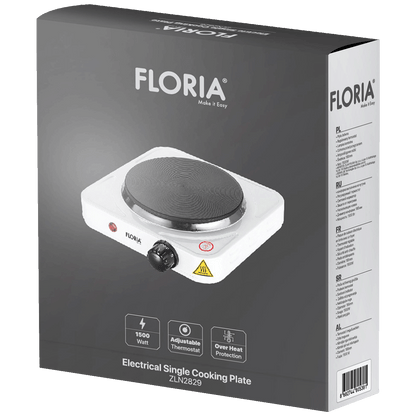 Floria Električno kuhalo, 1 ploča - 18.5 cm, 1500 W - ZLN2829