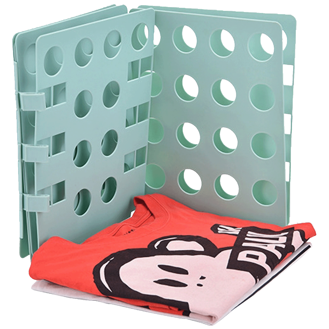 NN-Su Plastični preklop za presavijanje veša - Plastic Laundry Storage Fold