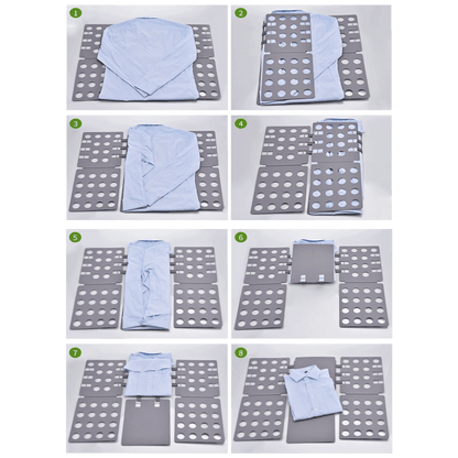 NN-Su Plastični preklop za presavijanje veša - Plastic Laundry Storage Fold