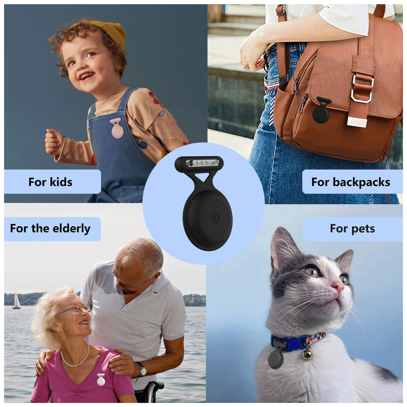 NN-Su Vodootporna silikonska zaštitna futrola za AirTag - AirTag Silicone Protective Case