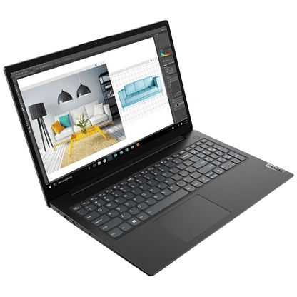 Lenovo Laptop 15.6", Intel Celeron N4500, 4GB DDR4, SSD 128 GB - V15 G2-IJL; 82QY00NDGE