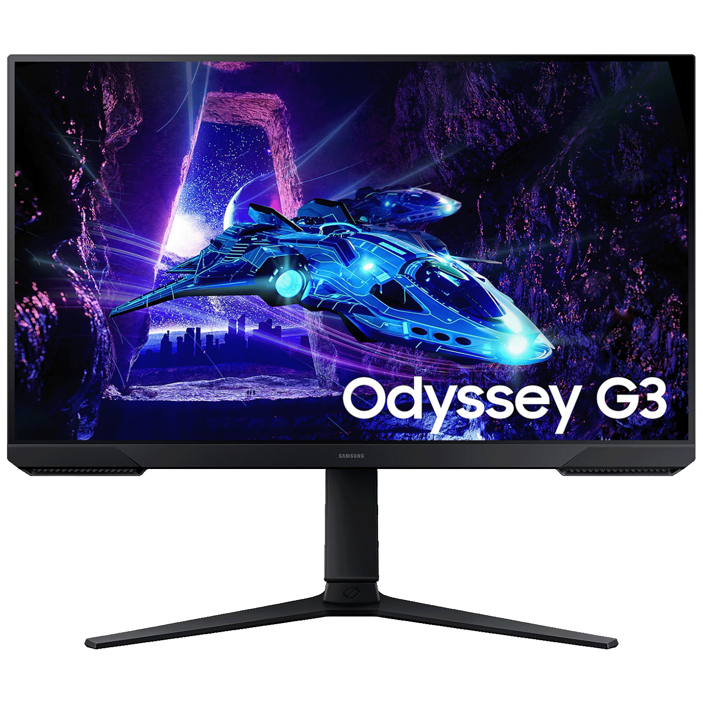 Samsung Monitor 24",Pivot,Odyssey G3 G30D,FullHD,HDMI,DisplayPort - LS24DG302EUXEN