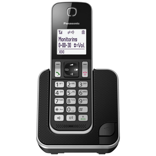 Panasonic Telefon bežični, DECT, 1,8" LCD display - KX-TGD310FXB