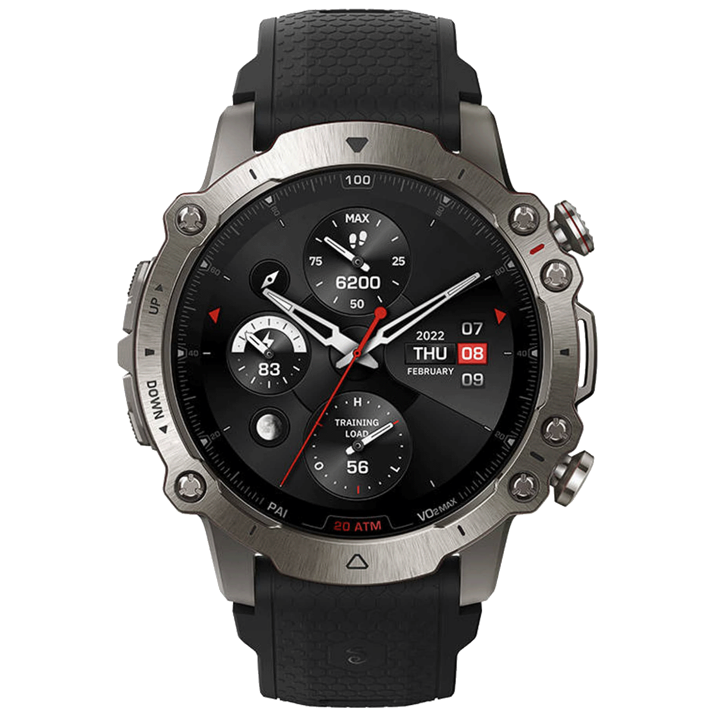 Amazfit Pametni sat, 1.28" AMOLED, vodootporan 20ATM, BT, WiFi, GPS - Falcon