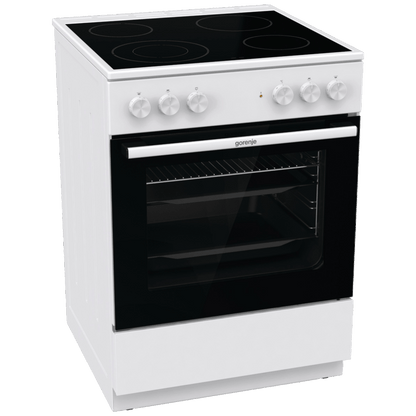 Gorenje Štednjak, staklokeramička ploča, 9200W, pećnica 71 lit, A - GEC6A41WC