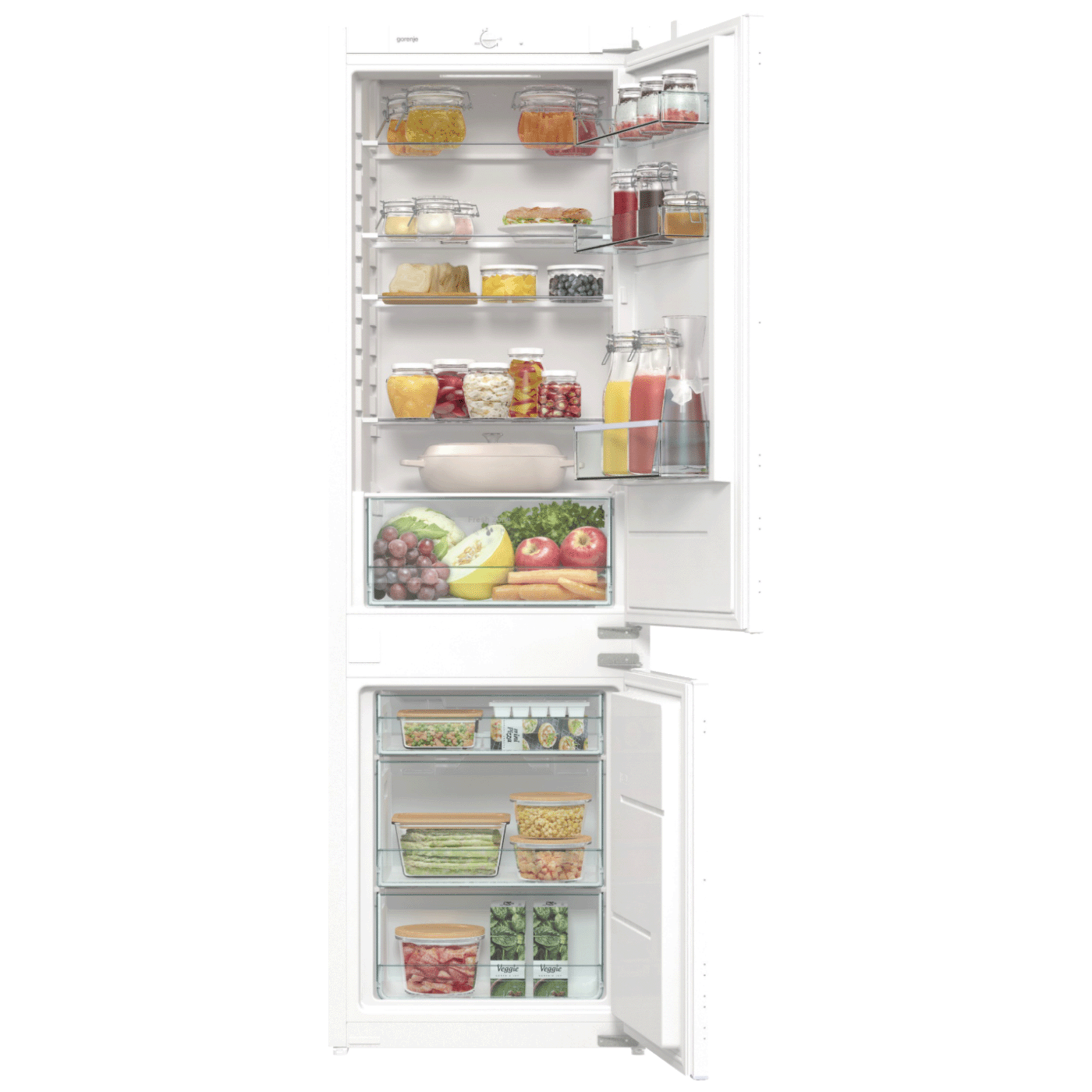 Gorenje Ugradbeni frižider/zamrzivač, zapremina 260 l, E - RKI418EE0