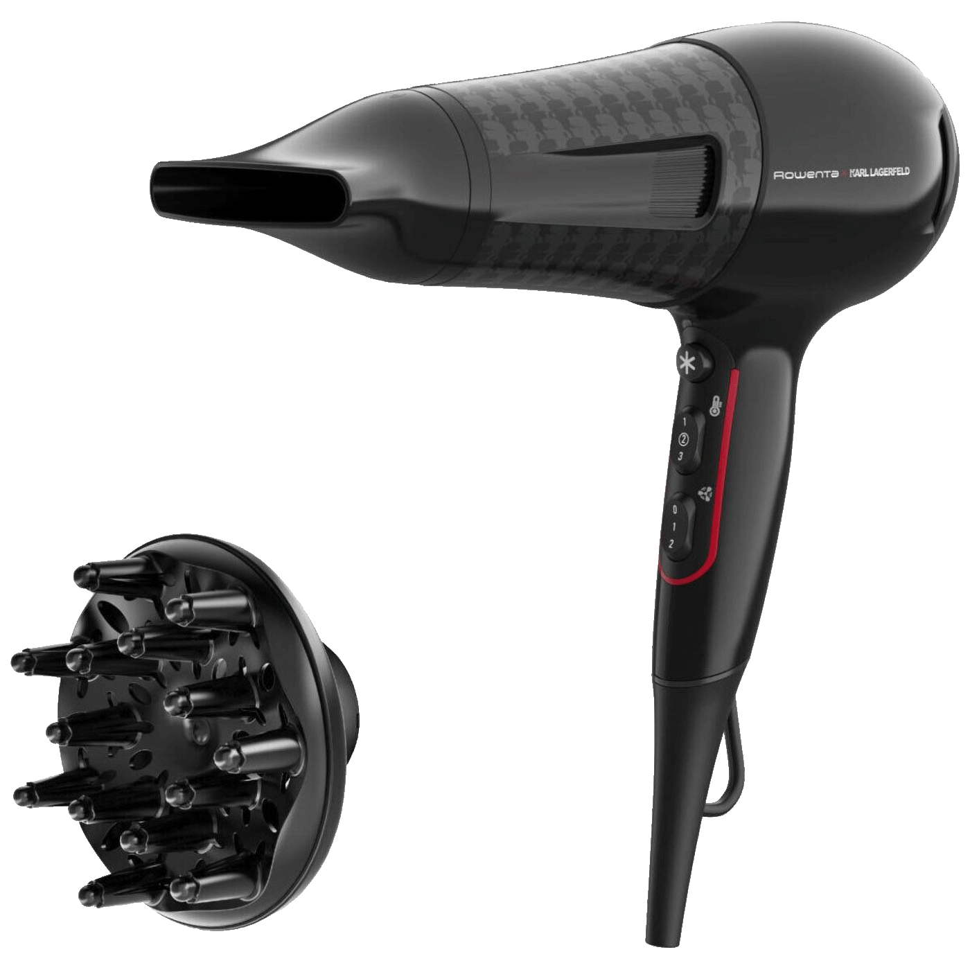 Rowenta Fen za kosu, 2100W, Rowenta x Karl Lagerfeld  Powerline - CV591LF0