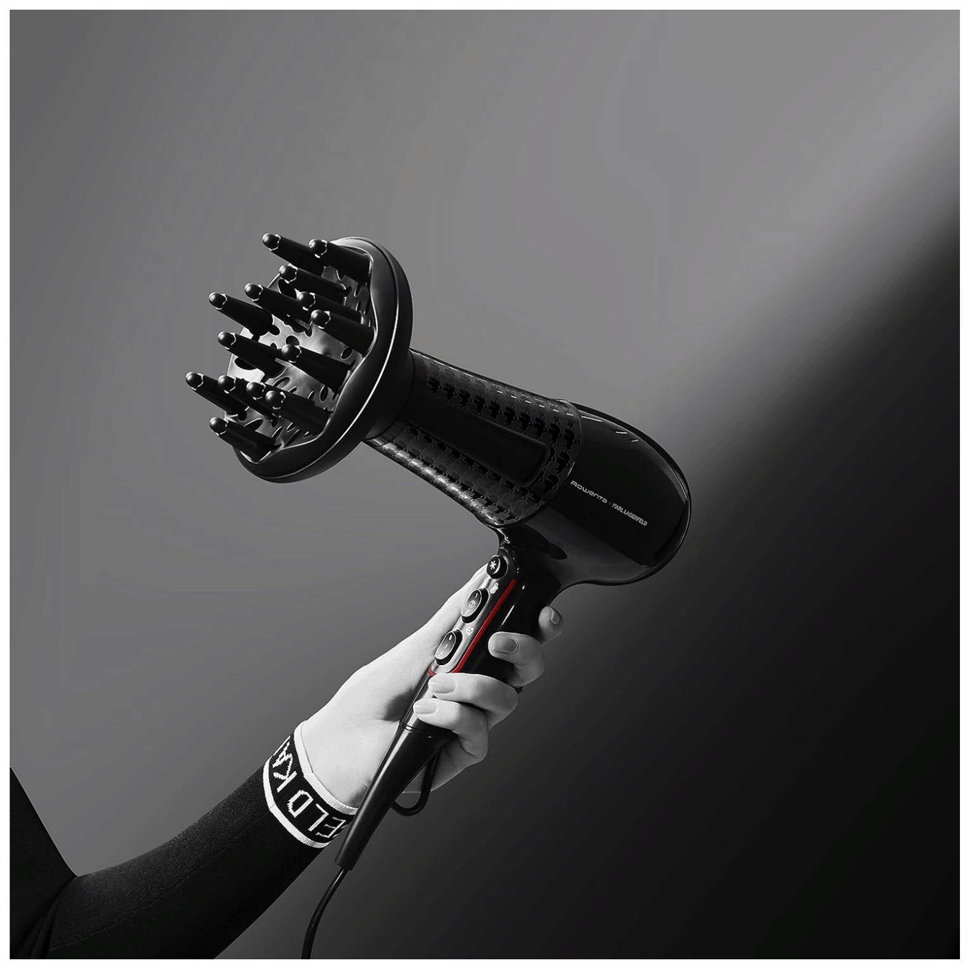 Rowenta Fen za kosu, 2100W, Rowenta x Karl Lagerfeld  Powerline - CV591LF0