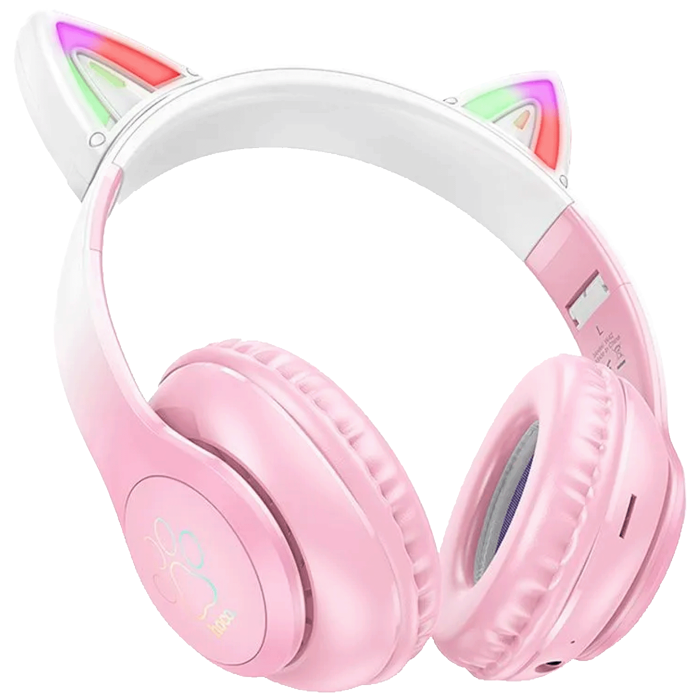 hoco. Slušalice bežične sa mikrofonom, Bluetooth - W42 Cat Ears, Cherry Blossom