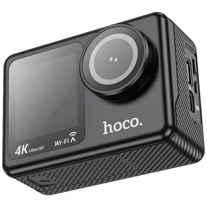 hoco. Sportska kamera, 1.3"/ 2" IPS LCD, 4K UHD, WiFi, microSD - DV101