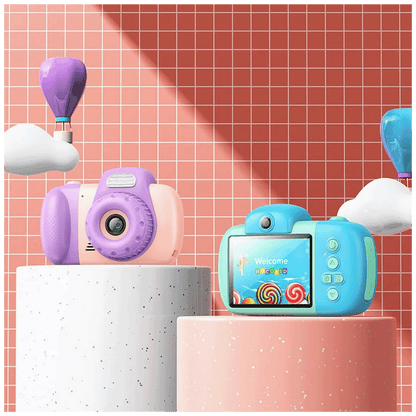 hoco. Dječija kamera, 2" IPS LCD, 32 MPx, FullHD, microSD - DV201 Blue