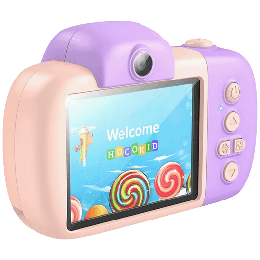 hoco. Dječija kamera, 2" IPS LCD, 32 MPx, FullHD, microSD - DV201 Pink