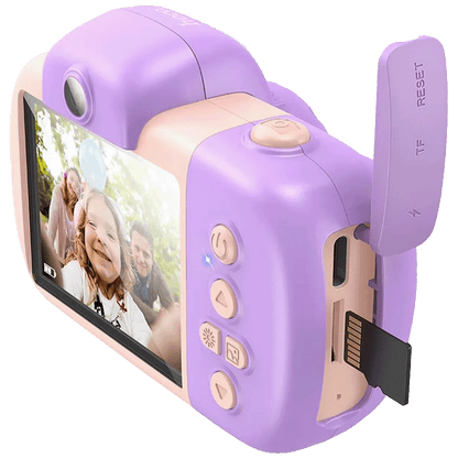 hoco. Dječija kamera, 2" IPS LCD, 32 MPx, FullHD, microSD - DV201 Pink