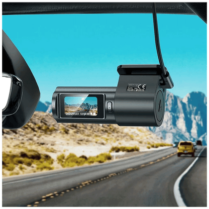 hoco. Auto kamera, 4 Mpxiel, 1.47" TFT LCD, 2K, microSD - DV7