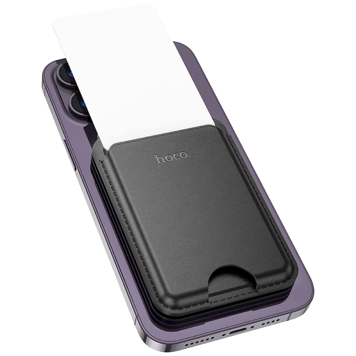 hoco. Kožni novčanik, držač za iPhone,  magnetni, MagSafe - GT3