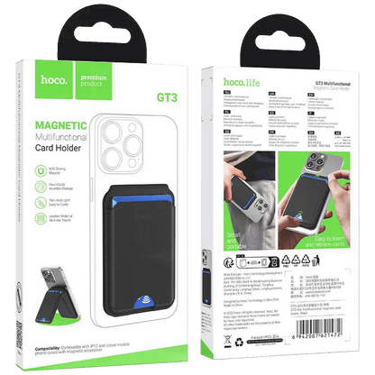 hoco. Kožni novčanik, držač za iPhone,  magnetni, MagSafe - GT3