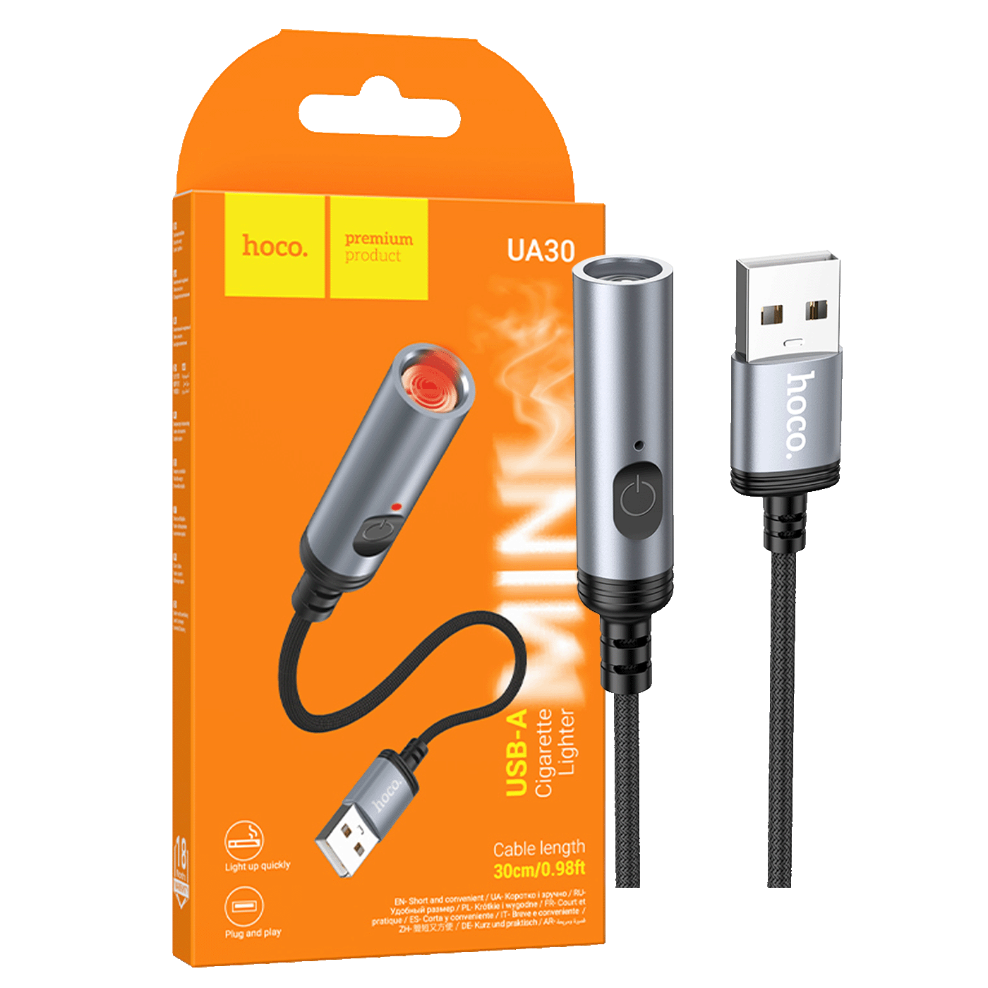 hoco. Upaljač sa USB kabelom - UA30 USB