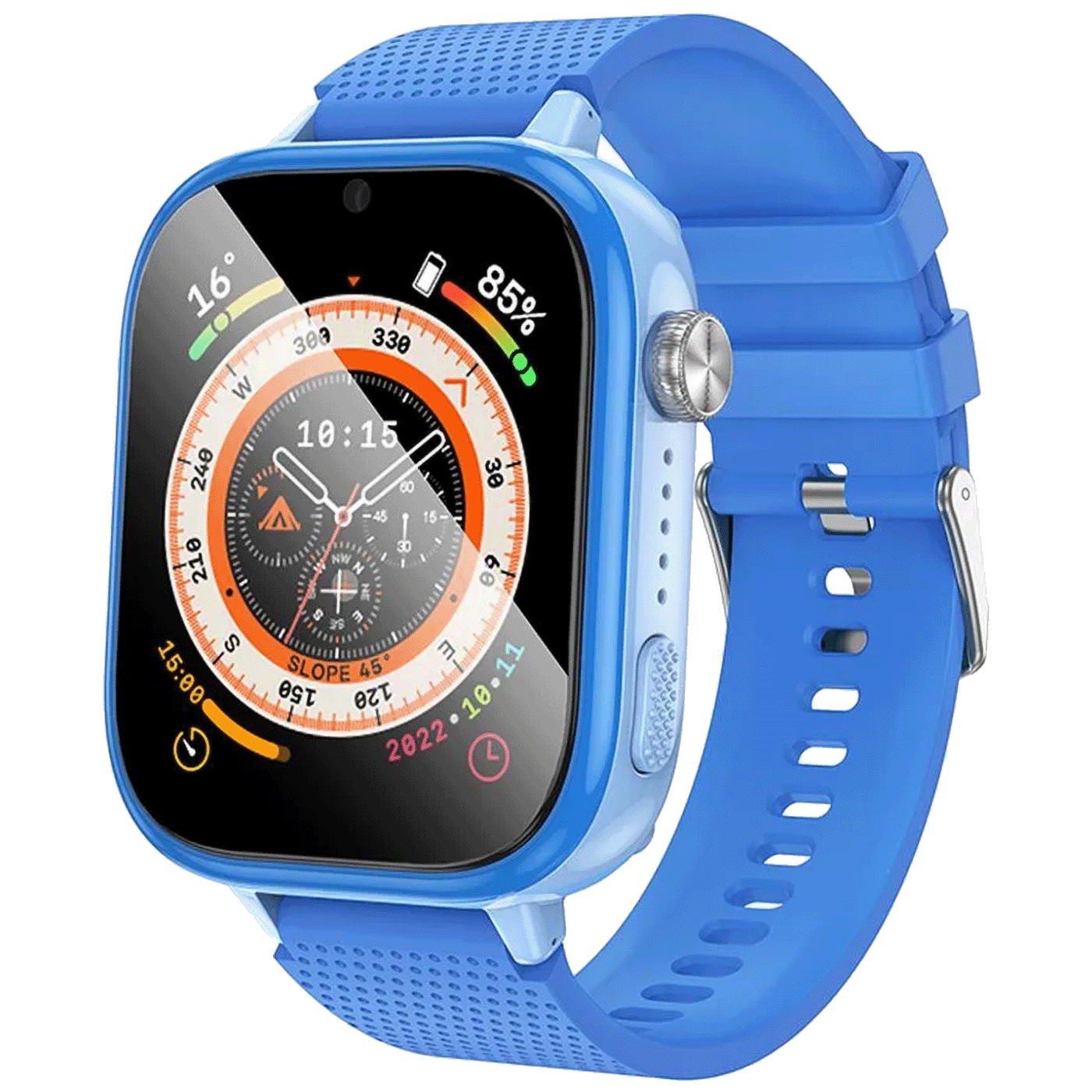 hoco. Pametni sat za djecu, 1.83" ekran, 4G, Nano SIM - Y101 Blue