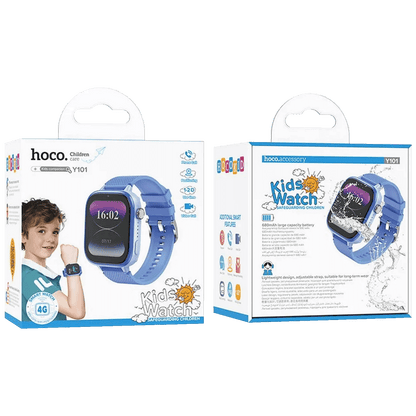 hoco. Pametni sat za djecu, 1.83" ekran, 4G, Nano SIM - Y101 Blue