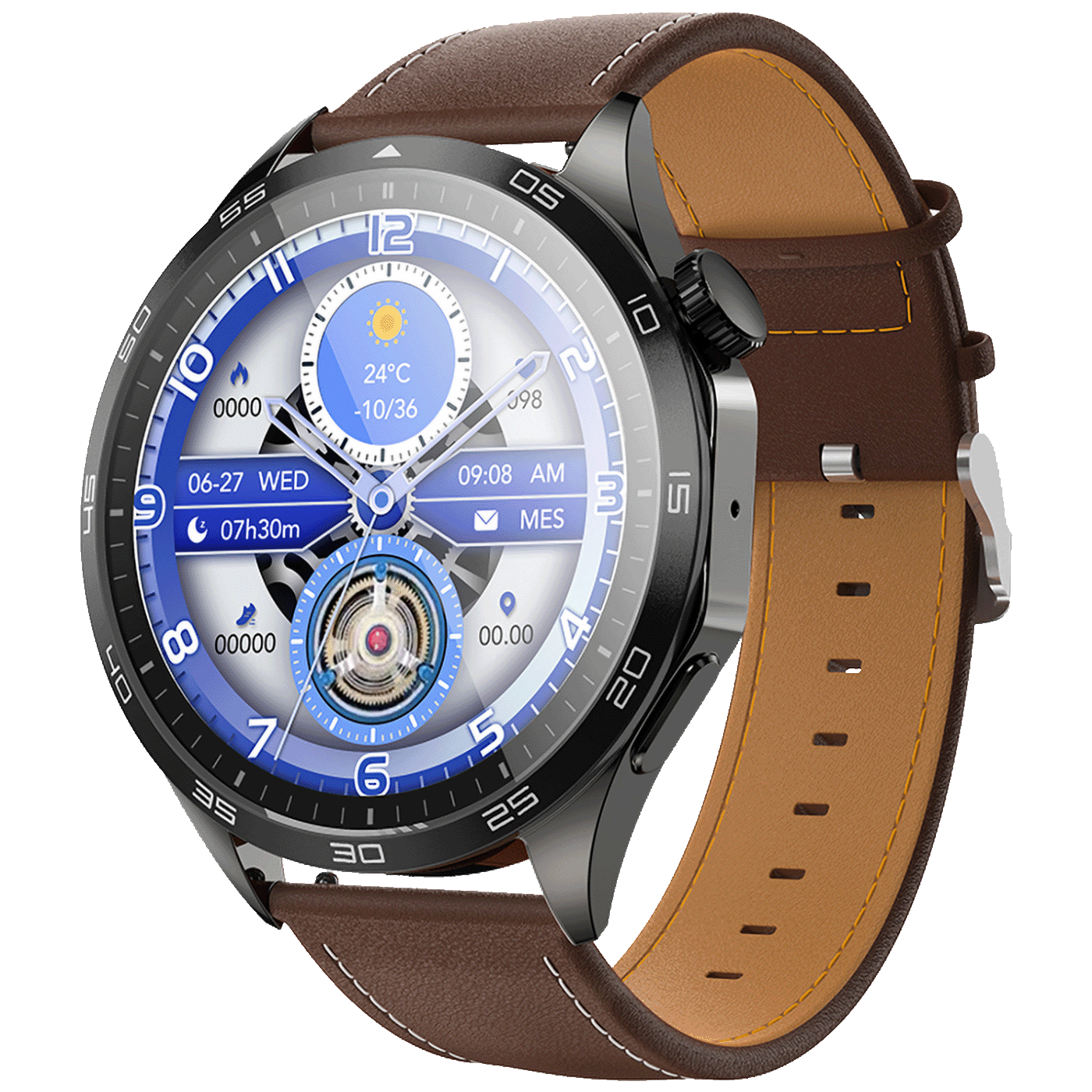 hoco. Pametni sat, 1.43" AMOLED, Bluetooth, IP67 - Y21 Metal Gray