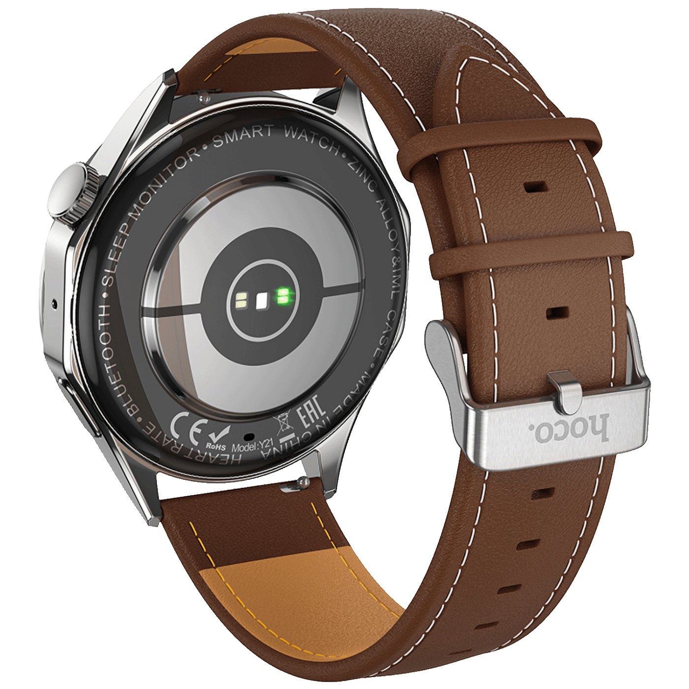 hoco. Pametni sat, 1.43" AMOLED, Bluetooth, IP67 - Y21 Metal Gray