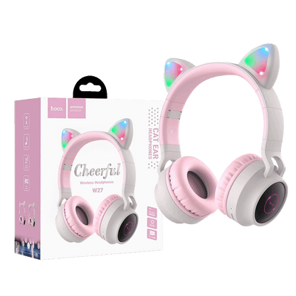 hoco. Slušalice bežične, Bluetooth - W27 Cat Ear Gray