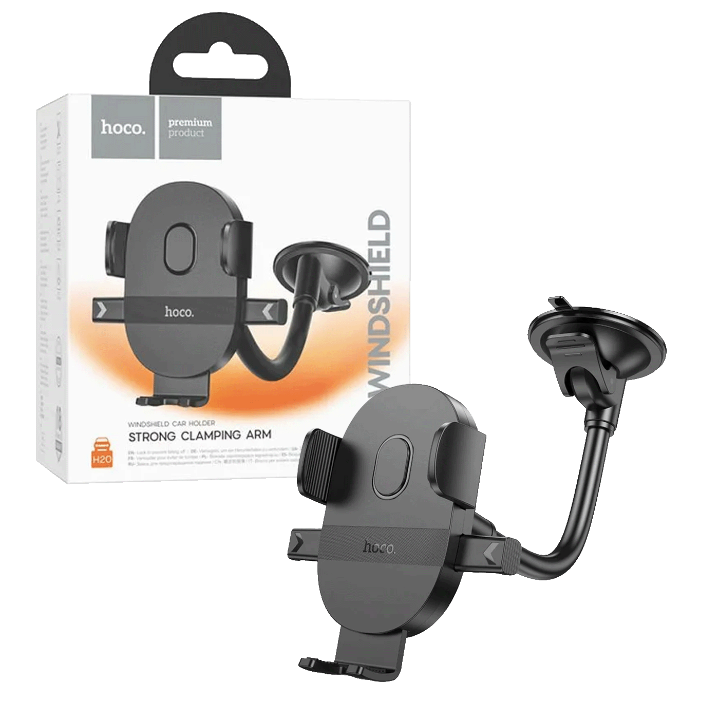 hoco. Auto držač za mobilne uređaje od 4.7 do 7" - H20 Mighty