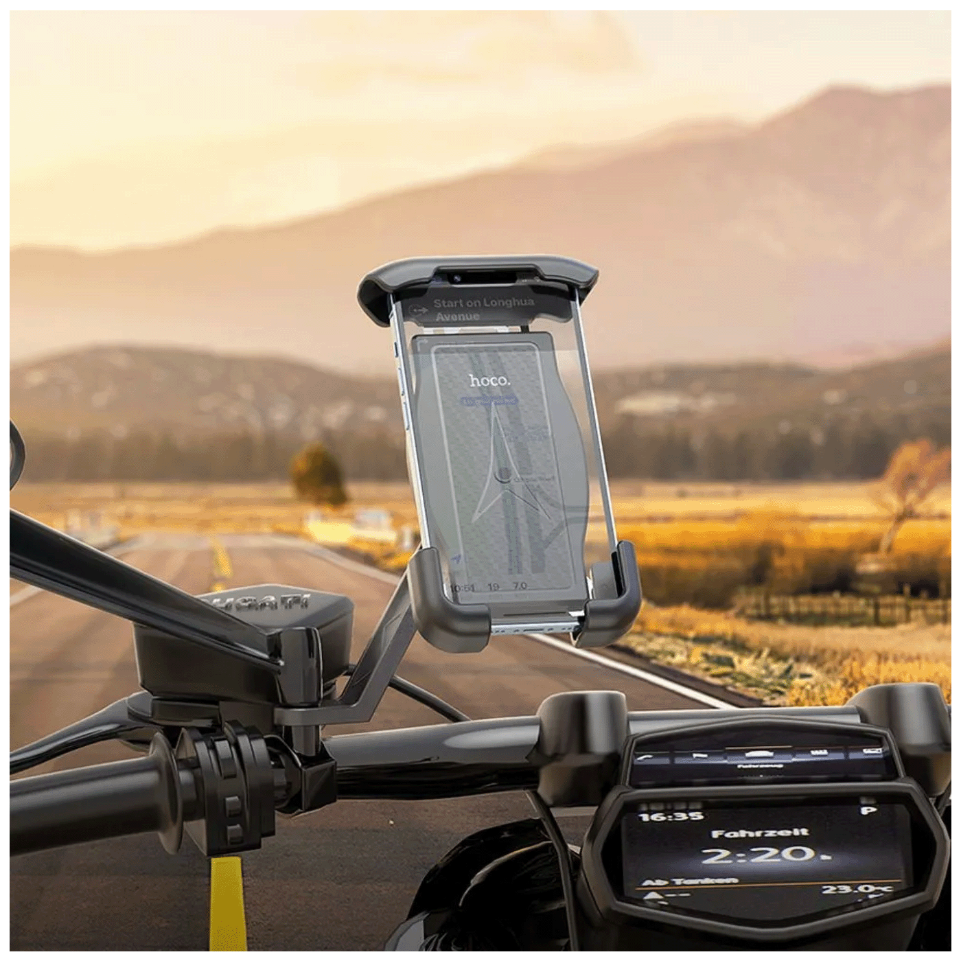 hoco. Držač za motocikl, za smartphone 4,5-7,0" - CA119
