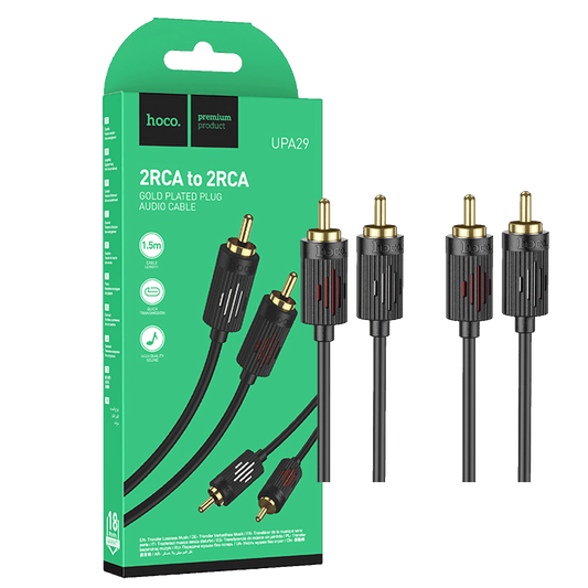 hoco. Audio kabl 2 x RCA, dužina 1.5 met. - UPA29