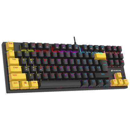 Tracer Tastatura sa osvjetljenjem, optički miš, gaming set, USB - GAMEZONE HORNET87 USB