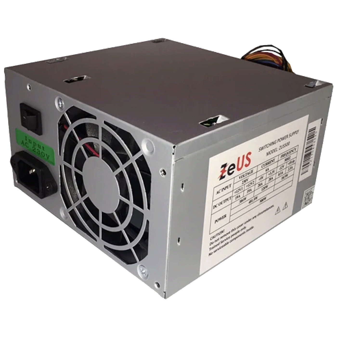 Zeus Napajanje za PC, 600W, 12cm, ATX - ZUS-600