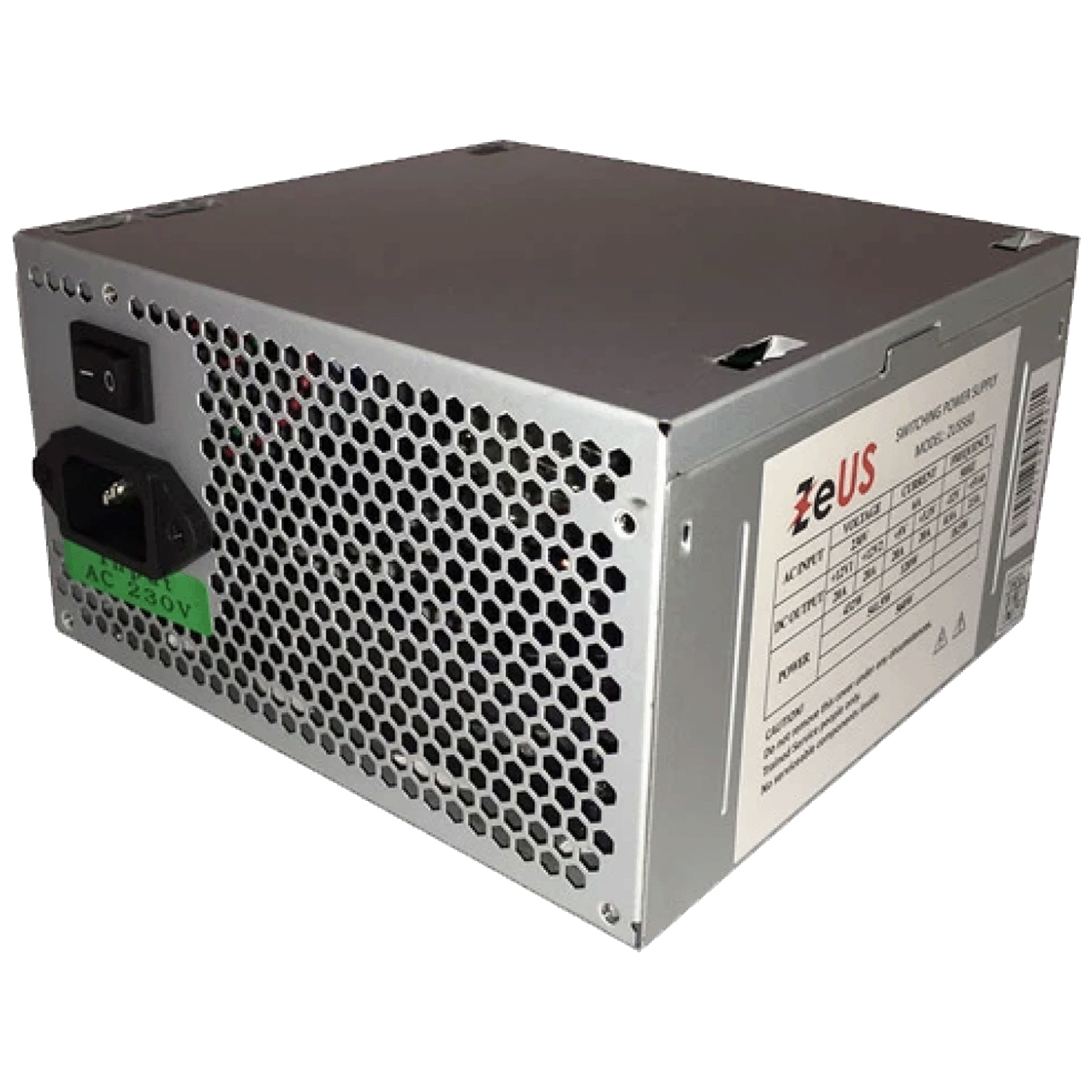 Zeus Napajanje za PC, 600W, 12cm, ATX - ZUS-600