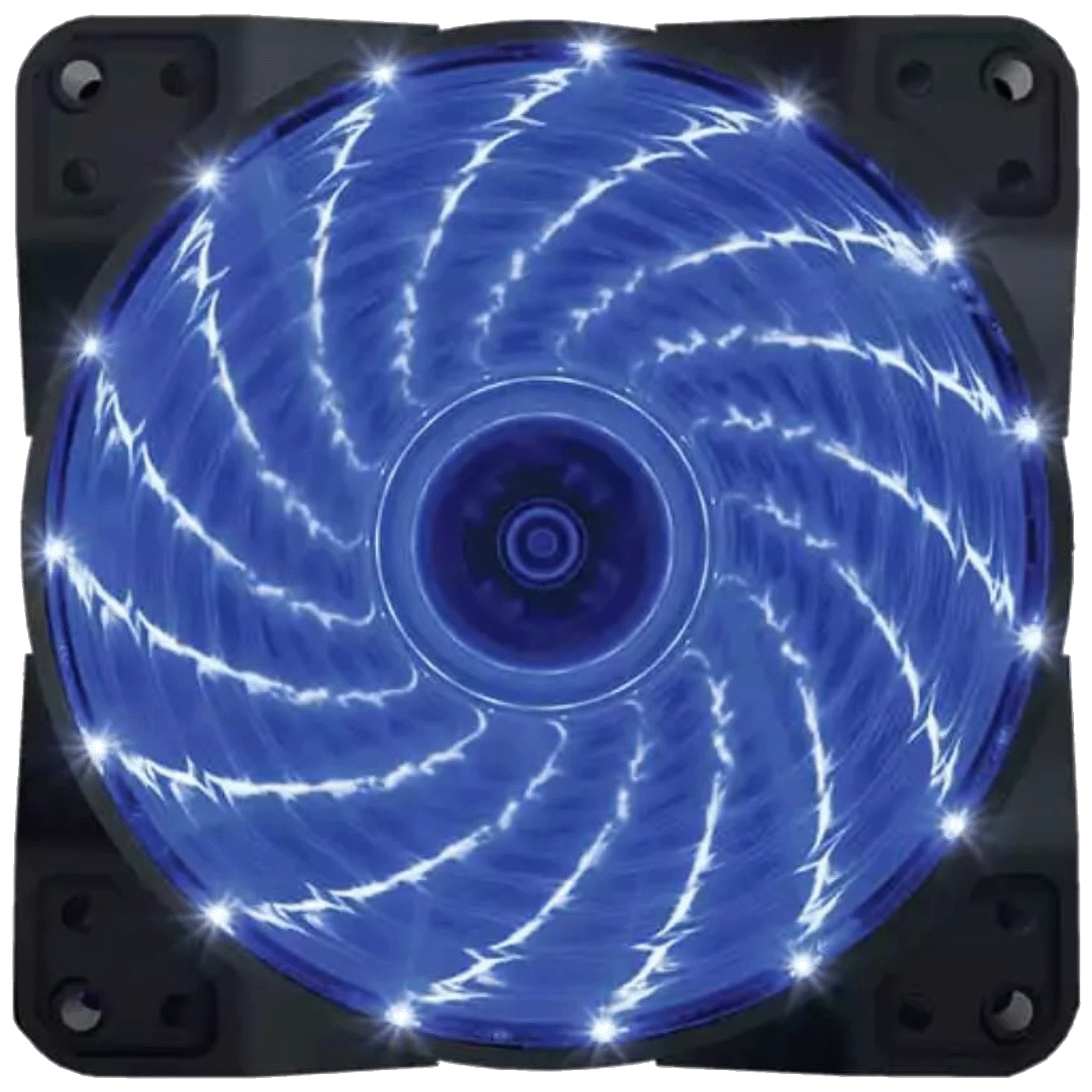 Zeus Ventilator za kućište, 120 mm, Blue LED - Case Cooler 120x120 Blue