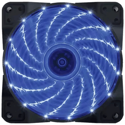 Zeus Ventilator za kućište, 120 mm, Blue LED - Case Cooler 120x120 Blue