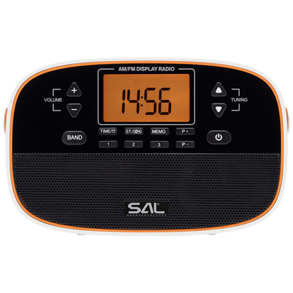 SAL Radio prijemnik, AM / FM, alarm, LCD zaslon - RPR4LCD