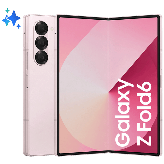 Samsung Smartphone 7.6/6.3", 5G, 8-Core 3.39GHz, RAM 12GB, 50Mpixel - Galaxy Z Fold 6 5G 12GB/256GB Pink