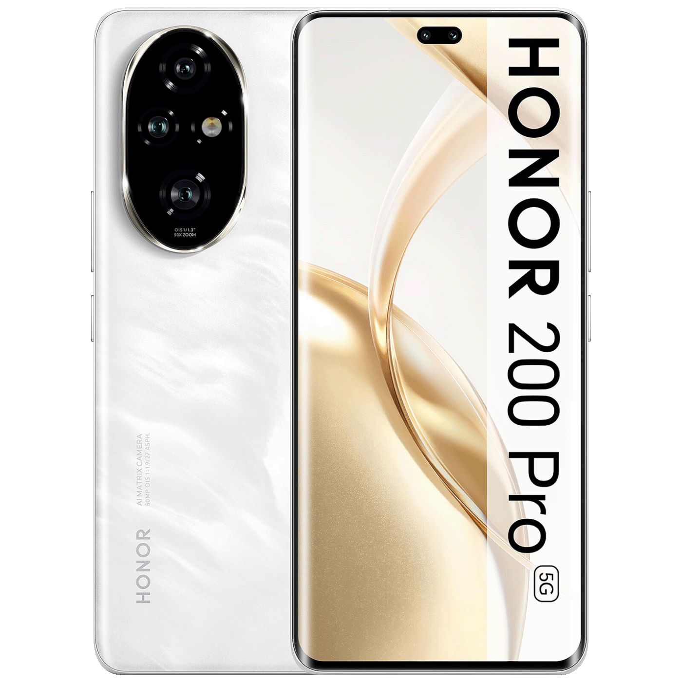 Honor Smartphone 6.78", Octa Core 3.0GHz, RAM 12GB, 50Mpixel - 200 Pro 5G 12GB/512GB White