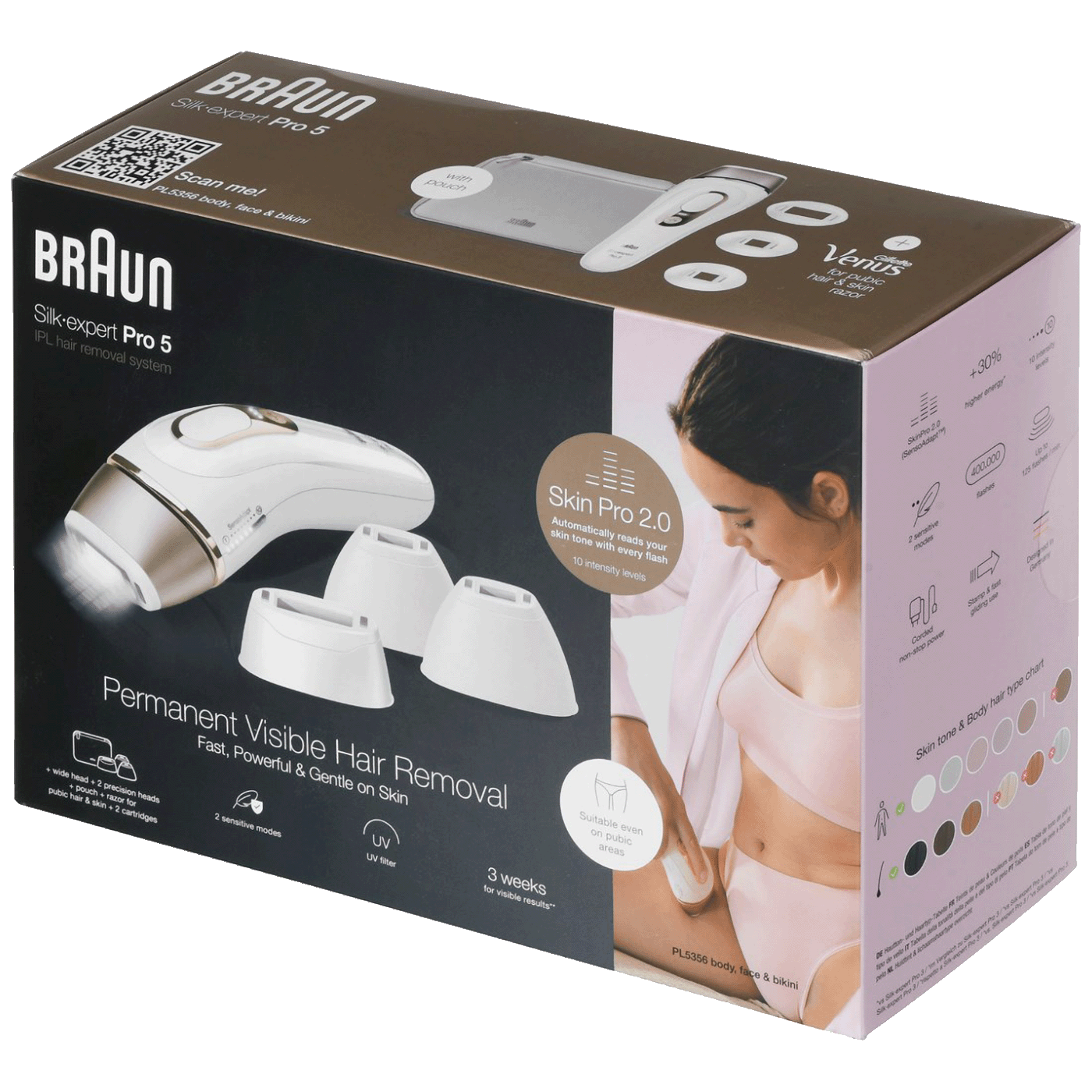 Braun IPL Aparat za uklanjanje dlačica, Silk-expert Pro - PL5356