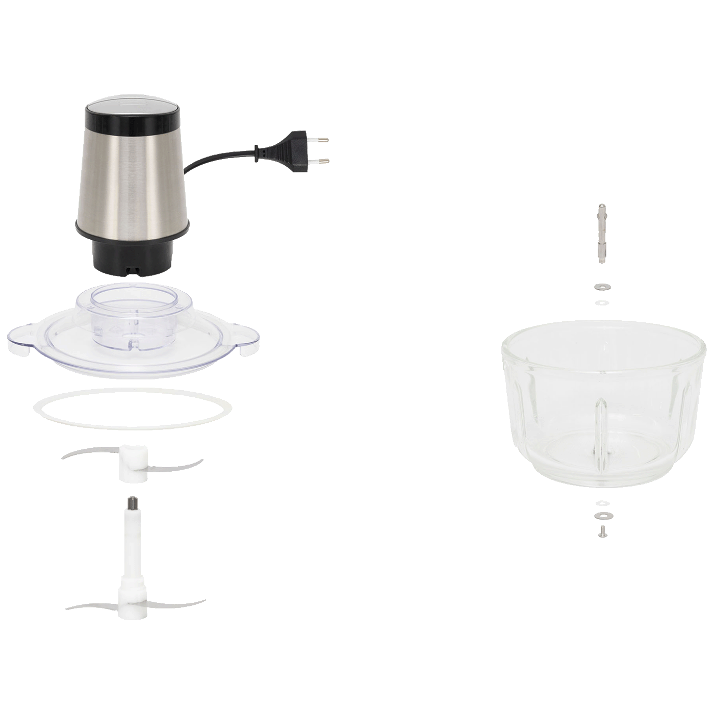 home Višenamjenska sjeckalica, staklena posuda 1.8 lit., 400W - HGAP15