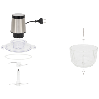 home Višenamjenska sjeckalica, staklena posuda 1.8 lit., 400W - HGAP15