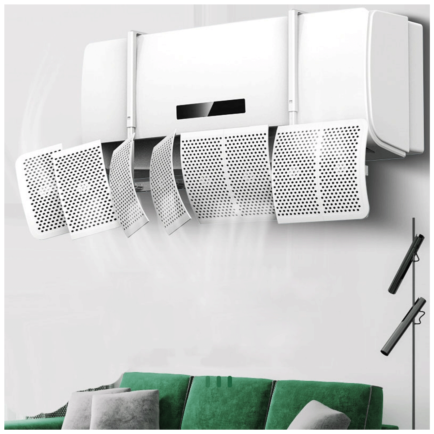 NN-Su Usmjerivač zraka klime, deflektor, univerzalni, 30x90 cm - Universal Deflector, Basic