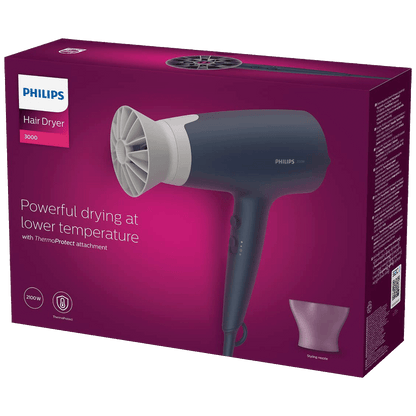 Philips Fen za kosu, 2100 W, ThermoProtect, 3000 Series - BHD351/10