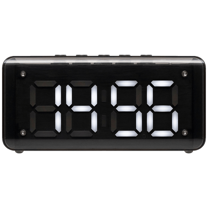 home Sat sa alarmom, FM radio, Bluetooth, microSD, USB, 3W - MECHACLOCK